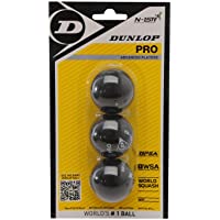 Dunlop Squash Bolas Paquete de 3